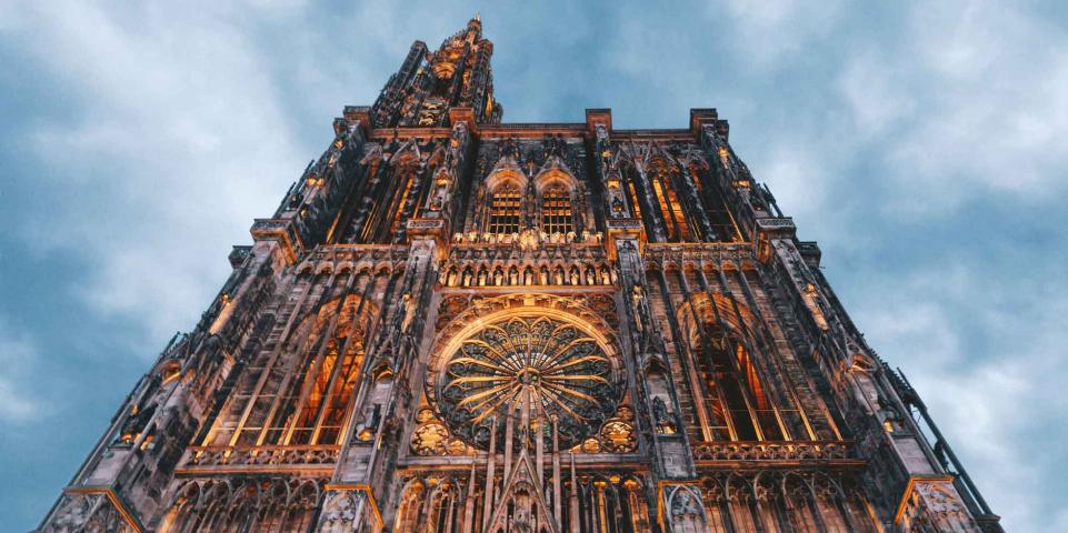 illuminations cathédrale Strasbourg