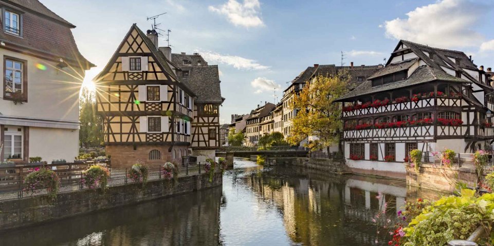 Petite France Strasbourg Alsace colombages