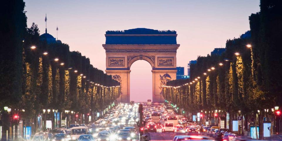 Arc de triomphe champs Elysées paris 