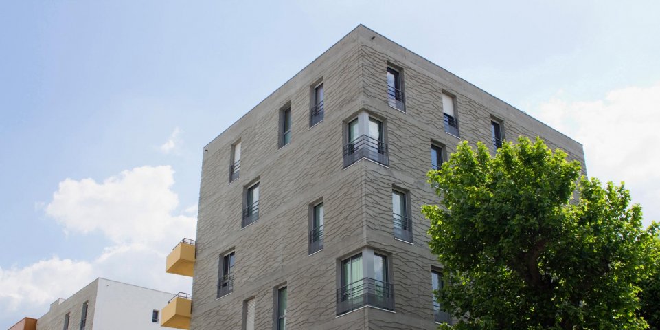 Eco-quartier de la Prairie-au-Duc sur l'ile de Nantes