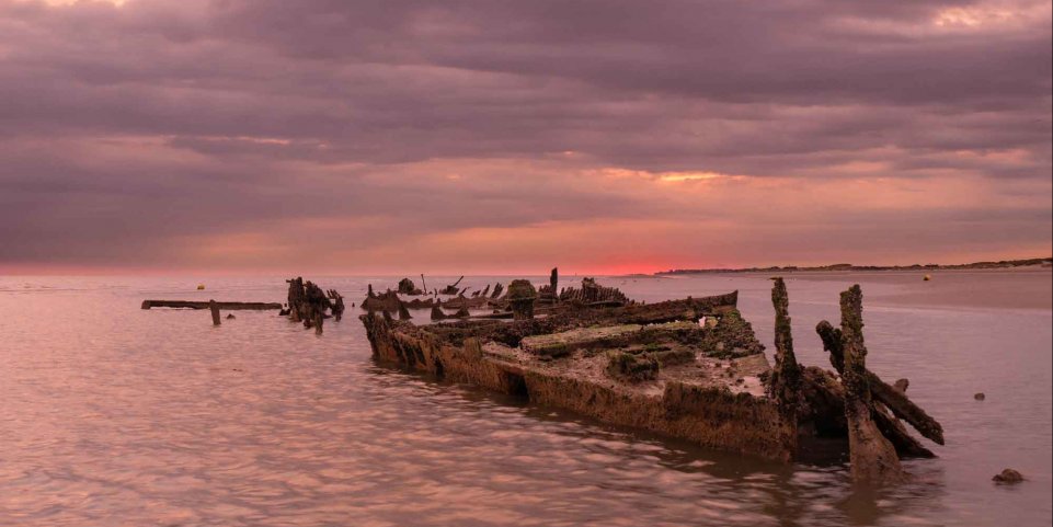 épave près de dunkerque