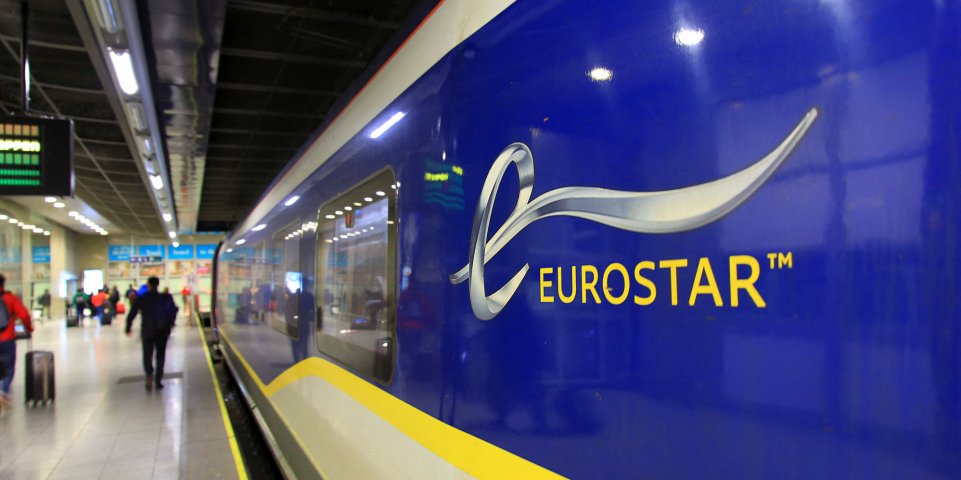 Eurostar en gare