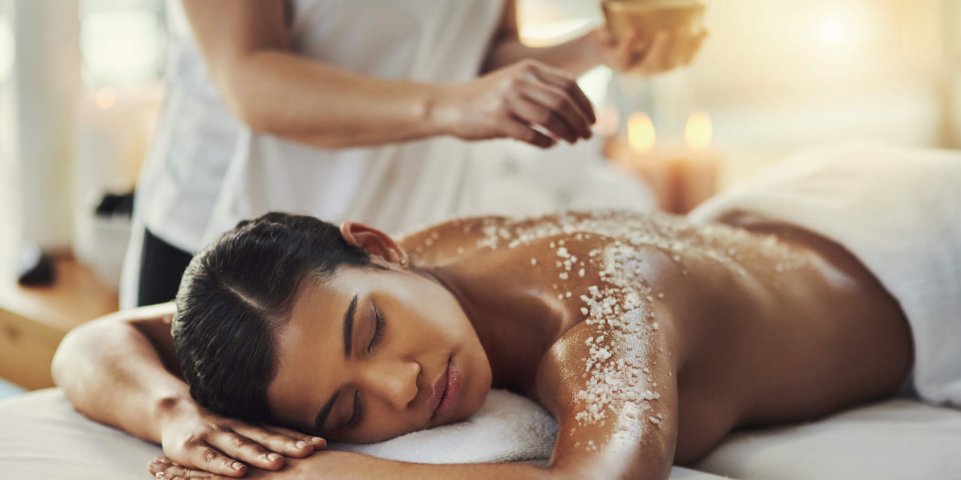 Gommage au spa