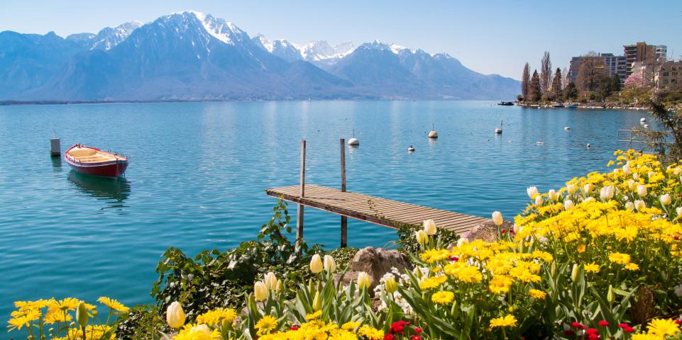 Lac Léman, Suisse
