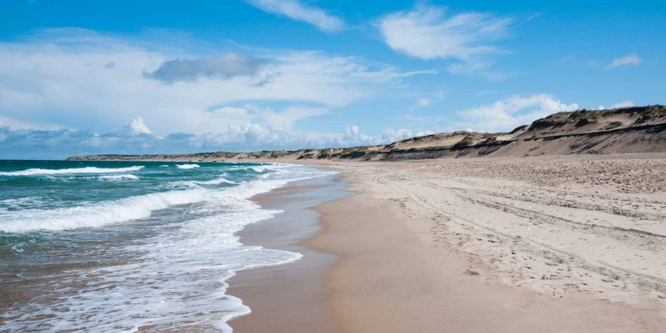 Océan en descendant la dune Pilat