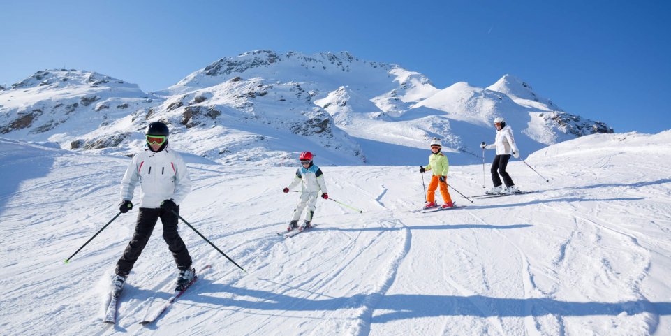 Ski en famille 