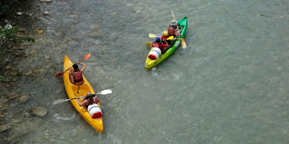 Canoë-kayak sur la Drôme