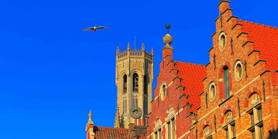 facades maisons typiques bruges 