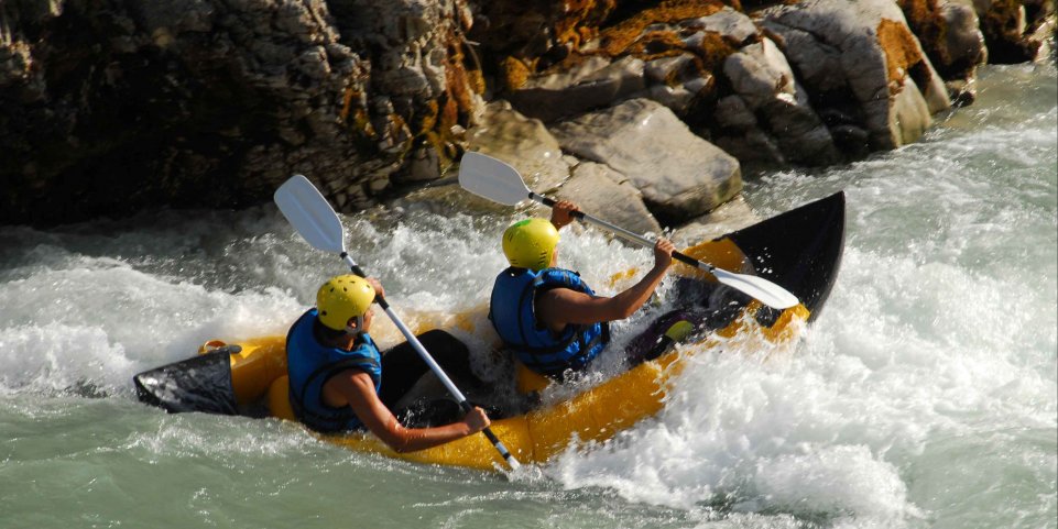 Descente en kayak