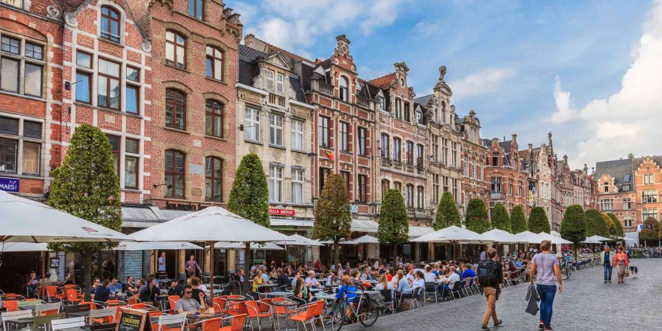 Louvain ville Flandre Belgique