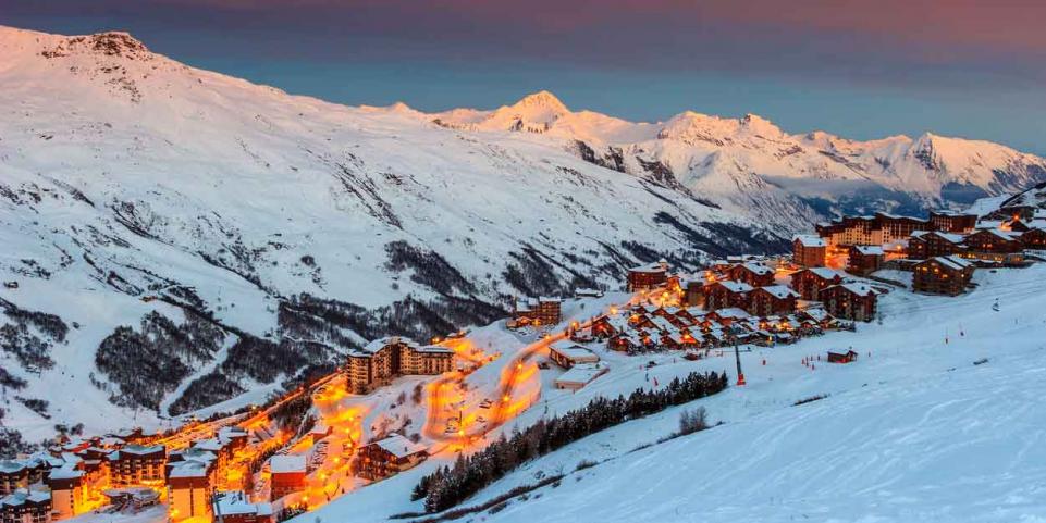 val thorens sunset