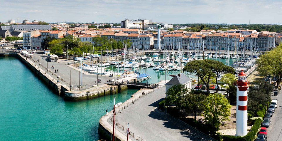 vue vieux port la rochelle
