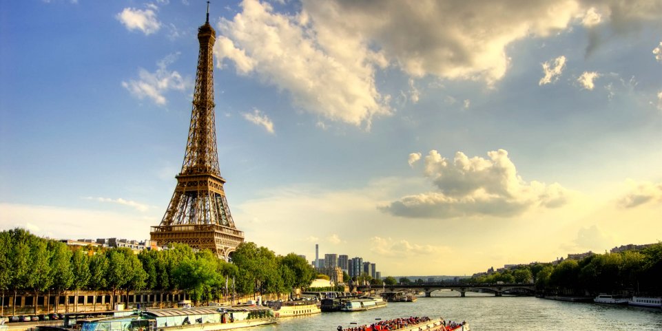 Vue de la Seine à Paris