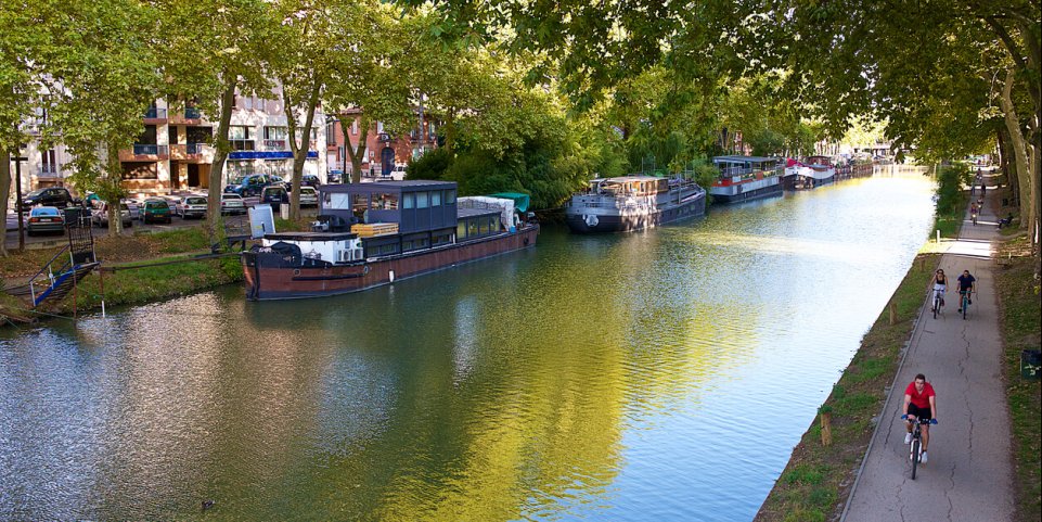 Canal du Midi à Toulouse