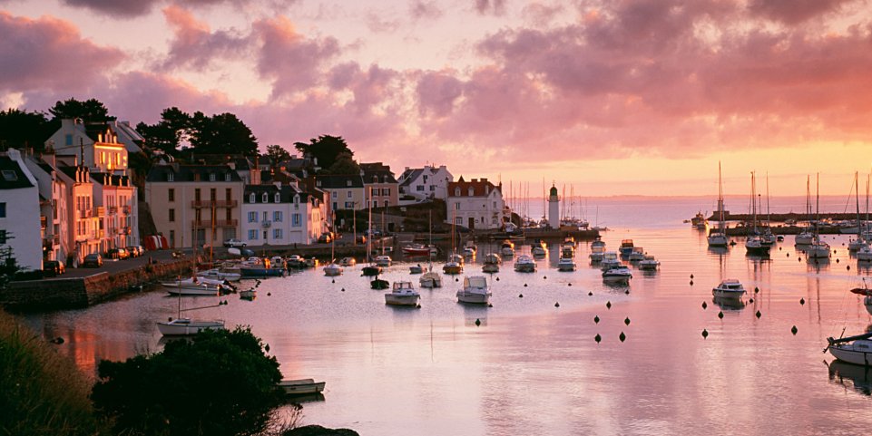 coucher de soleil belle ile en mer 