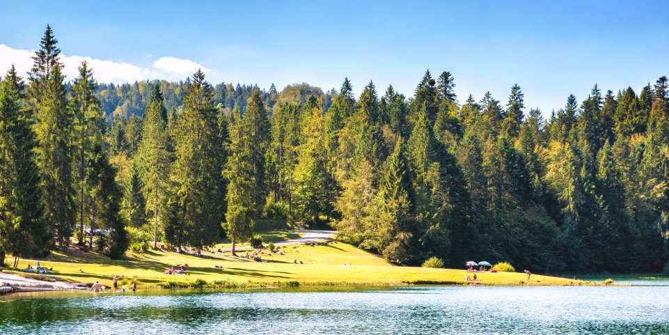 Lac dans le Jura