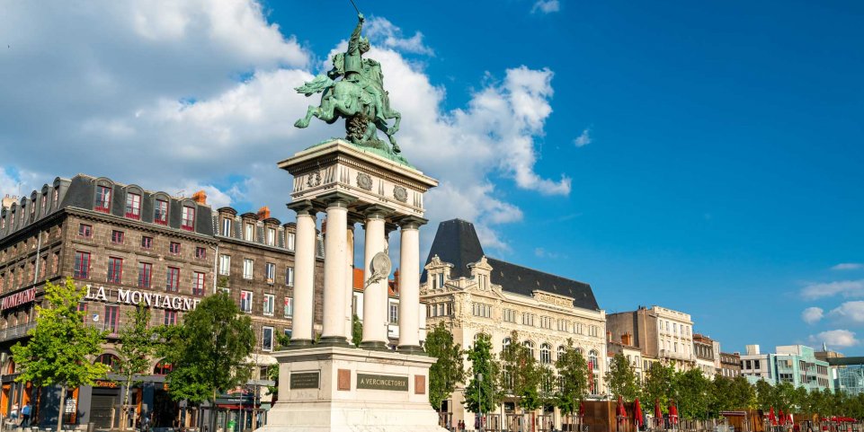 Place de la Jaude à Clermont-Ferrand
