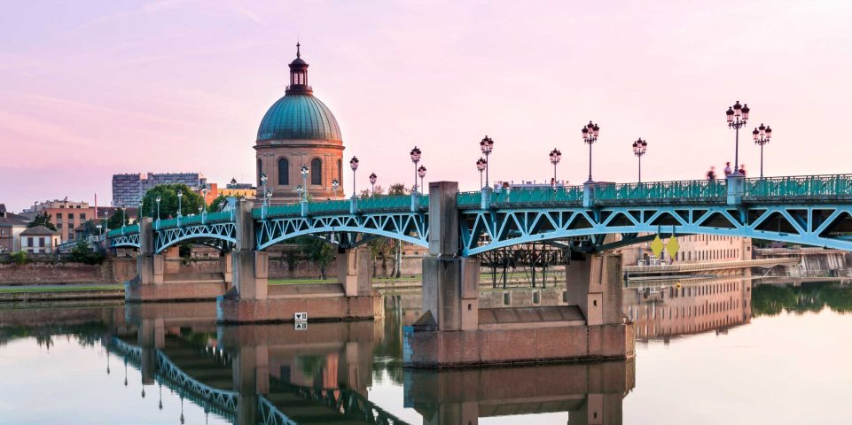 Pont sur la Garonne à Toulouse
