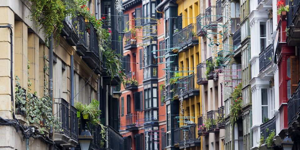 Une rue de Bilbao