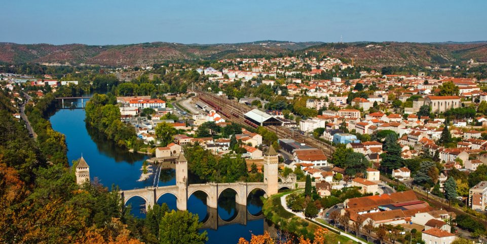Une vue de Cahors