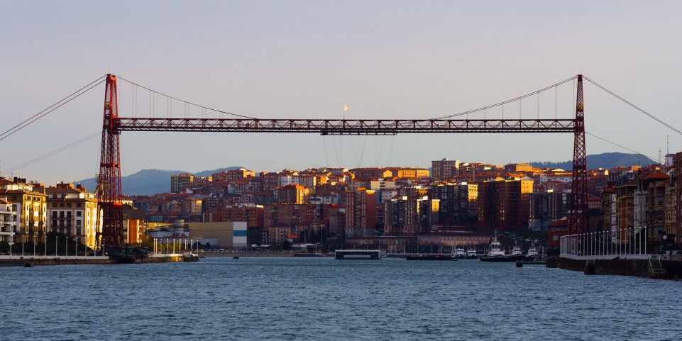 Pont suspendu de Vizcaya à Bilbao