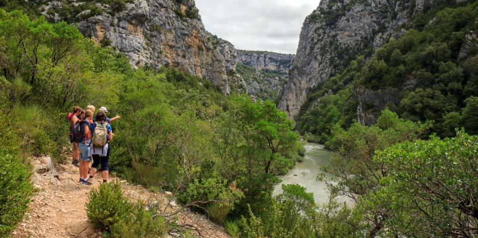 Randonnée dans les Gorges du Verdon