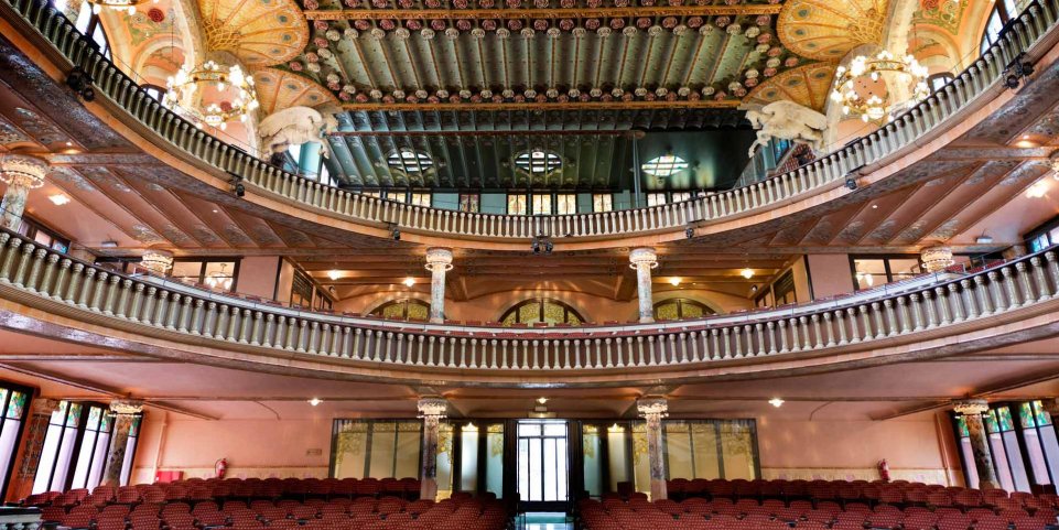 Palais de la musique catalane à Barcelone