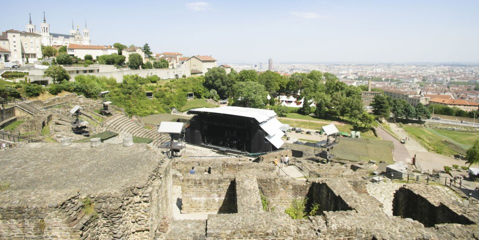 Théâtre romain de Fourvière à Lyon