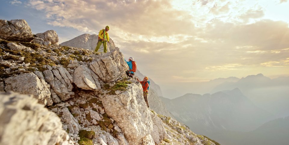 via ferrata montagne