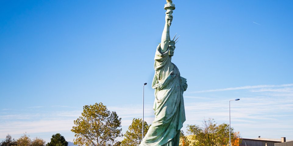 Colmar statue de la Liberté
