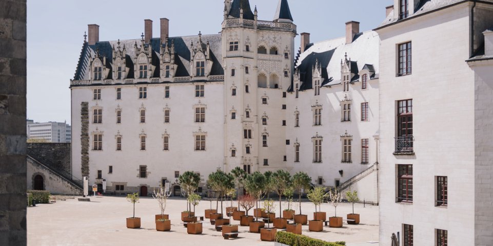Le jardin d’Anne de Bretagne, Château des ducs de Bretagne, Nantes