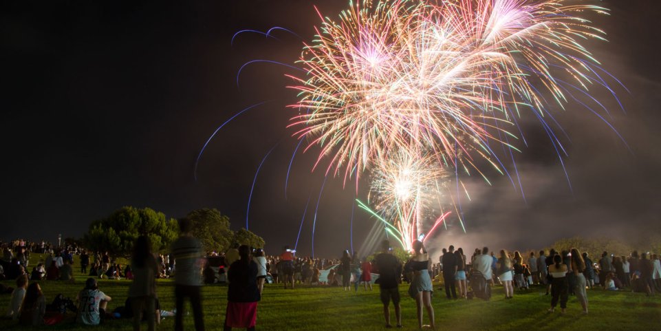 feu d'artifice