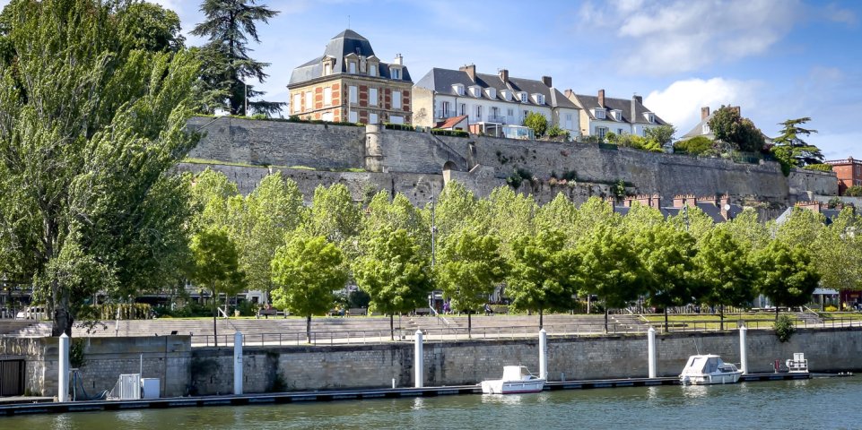 Pontoise, ville au bord de l'Oise