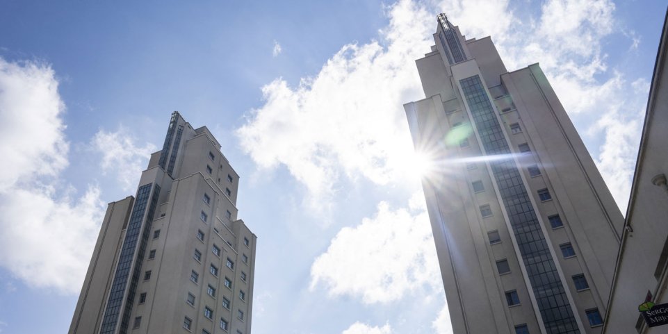 Les gratte-ciel de Villeurbanne