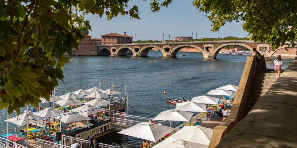 Guinguette bar à Toulouse
