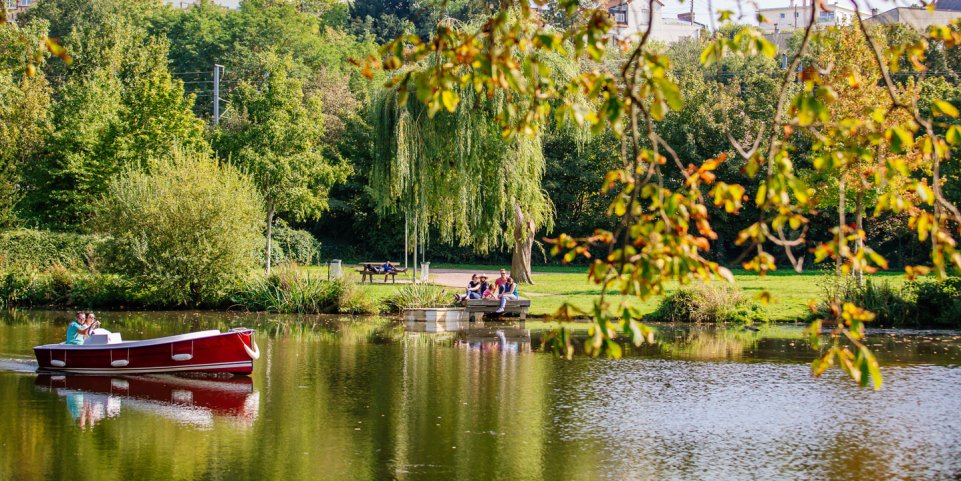 Détente sur les berges de l'Orne