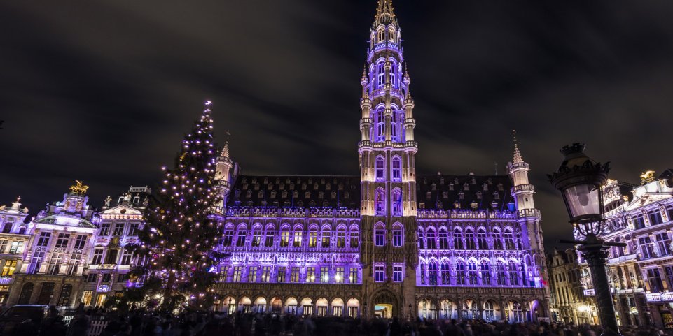 Grand-Place de Bruxelles illuminée