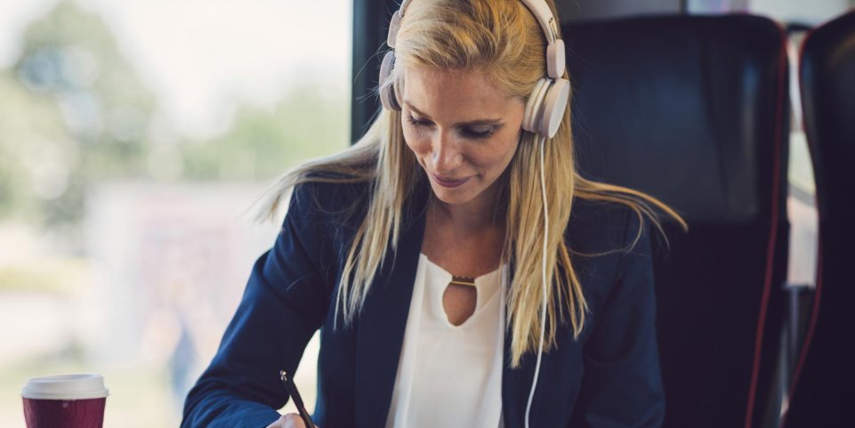 Prendre des notes dans le train