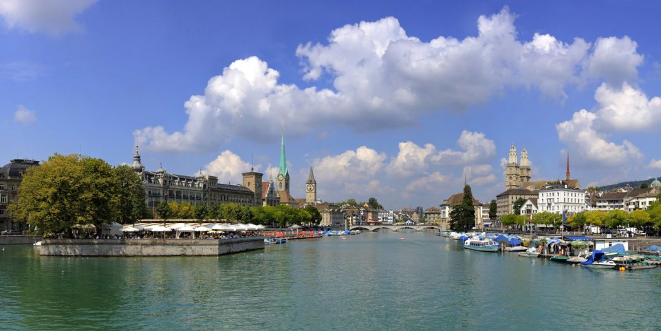 Vue de Zurich