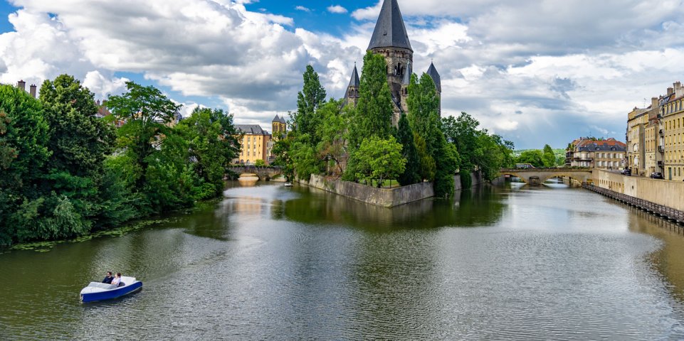 Bateau à Metz
