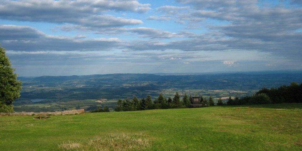 Le sommet du mont Beuvray