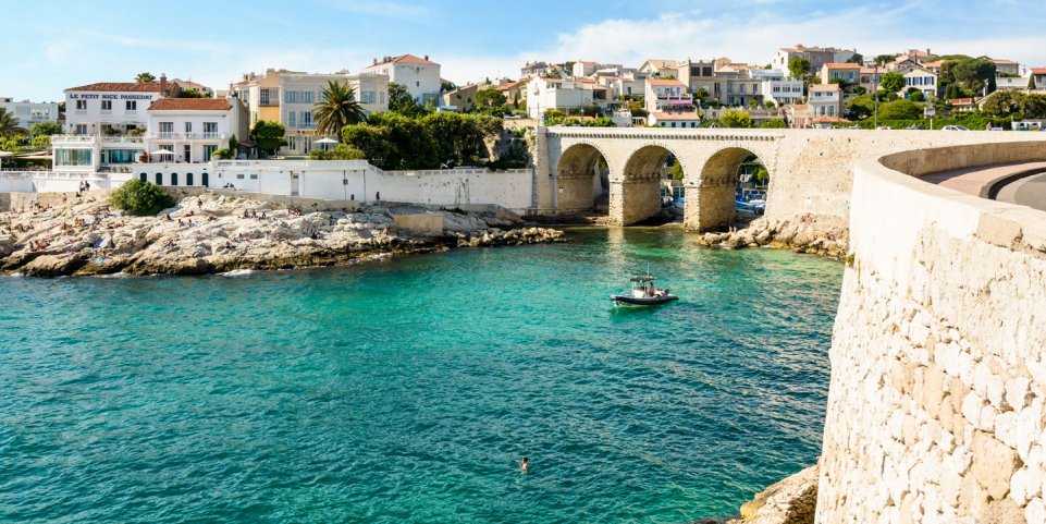Vue de la Corniche de Marseille