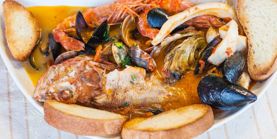 assiette soupe de poissons