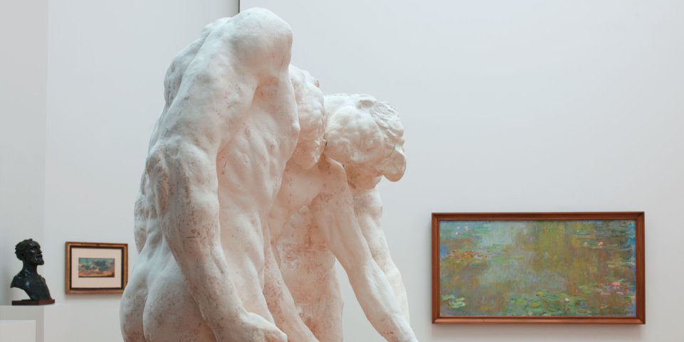 Sculpture de Rodin au Musée d'arts de Nantes
