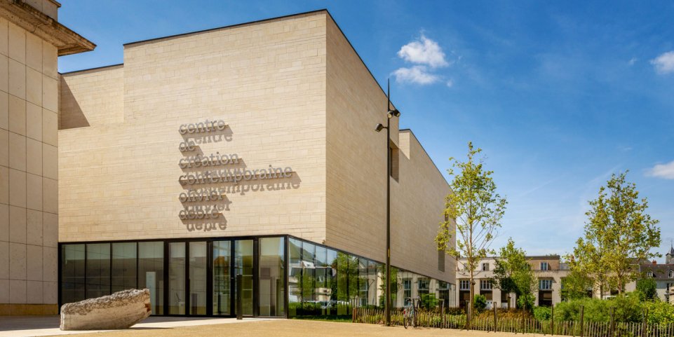 Façade du Centre de Création contemporaine Olivier Debré (CCC OD) à Tours