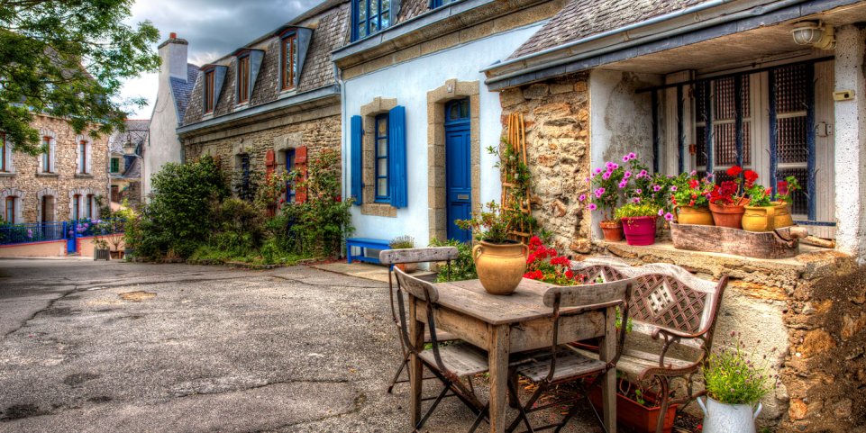 Ville-close de Concarneau en Bretagne