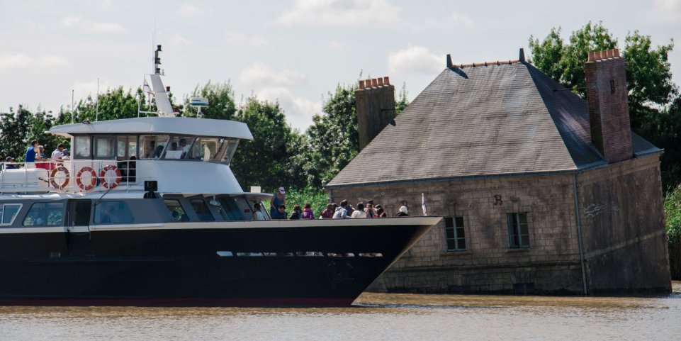 Croisière Estuaire Nantes<>Saint-Nazaire (La Maison dans la Loire - Jean-Luc Courcoult, Couëron) 