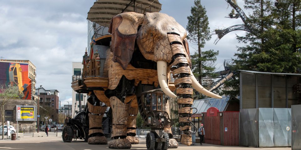 Le Grand Éléphant, les Machines de l'Île, Nantes 