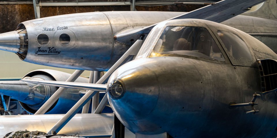 Avion des années 1950 au Musée de l'Air et de l'Espace du Bourget