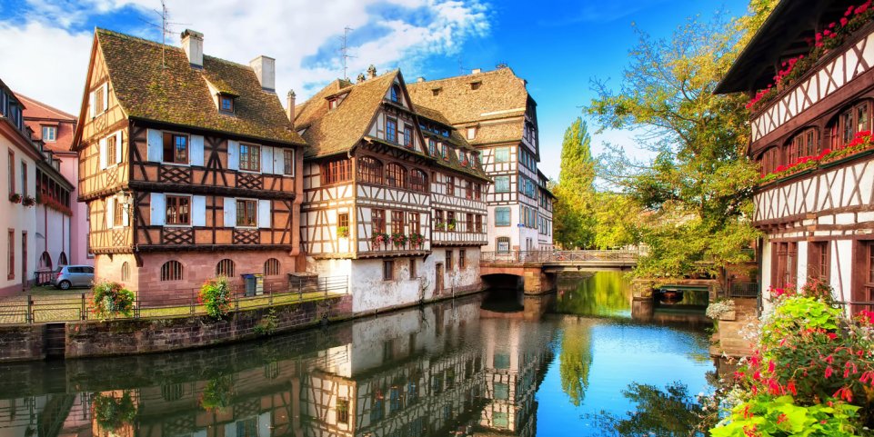 Quartier de la Petite France à Strasbourg
